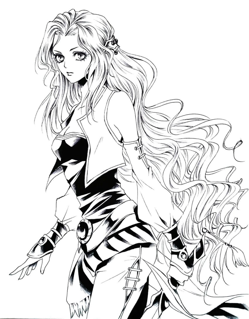 celes chere (final fantasy and 1 more) drawn by ruy