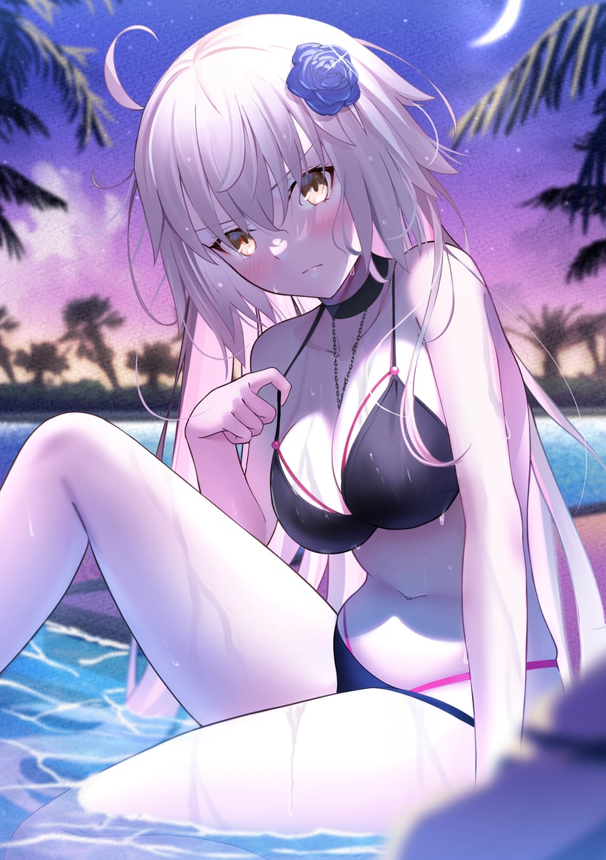 jeanne d'arc alter (fate and 1 more) drawn by mishiro_(ixtlolton)