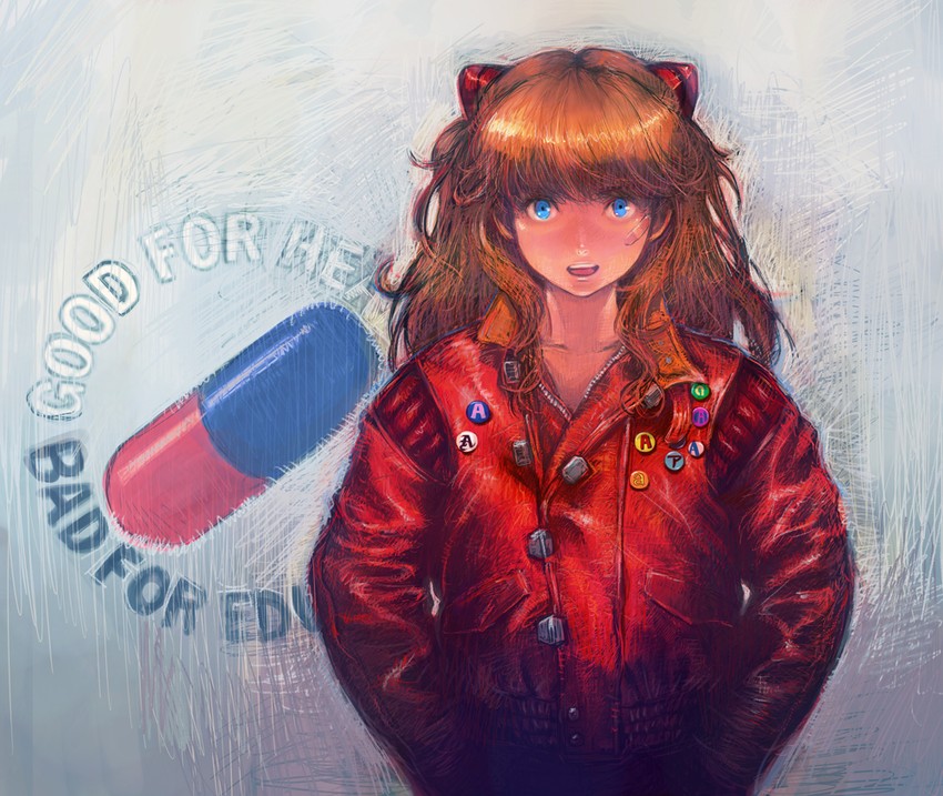 souryuu asuka langley (neon genesis evangelion and 1 more) drawn by boyaking
