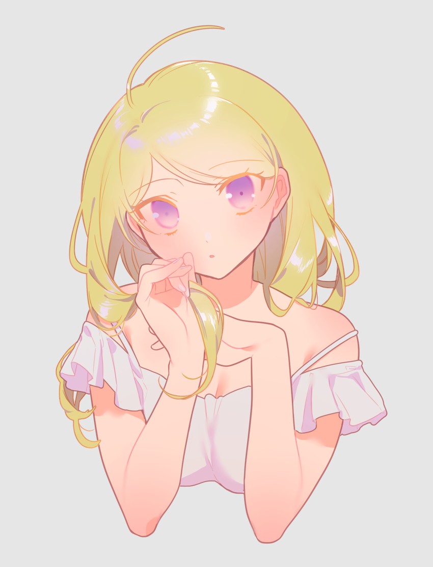 akamatsu kaede (danganronpa and 1 more) drawn by zang_li