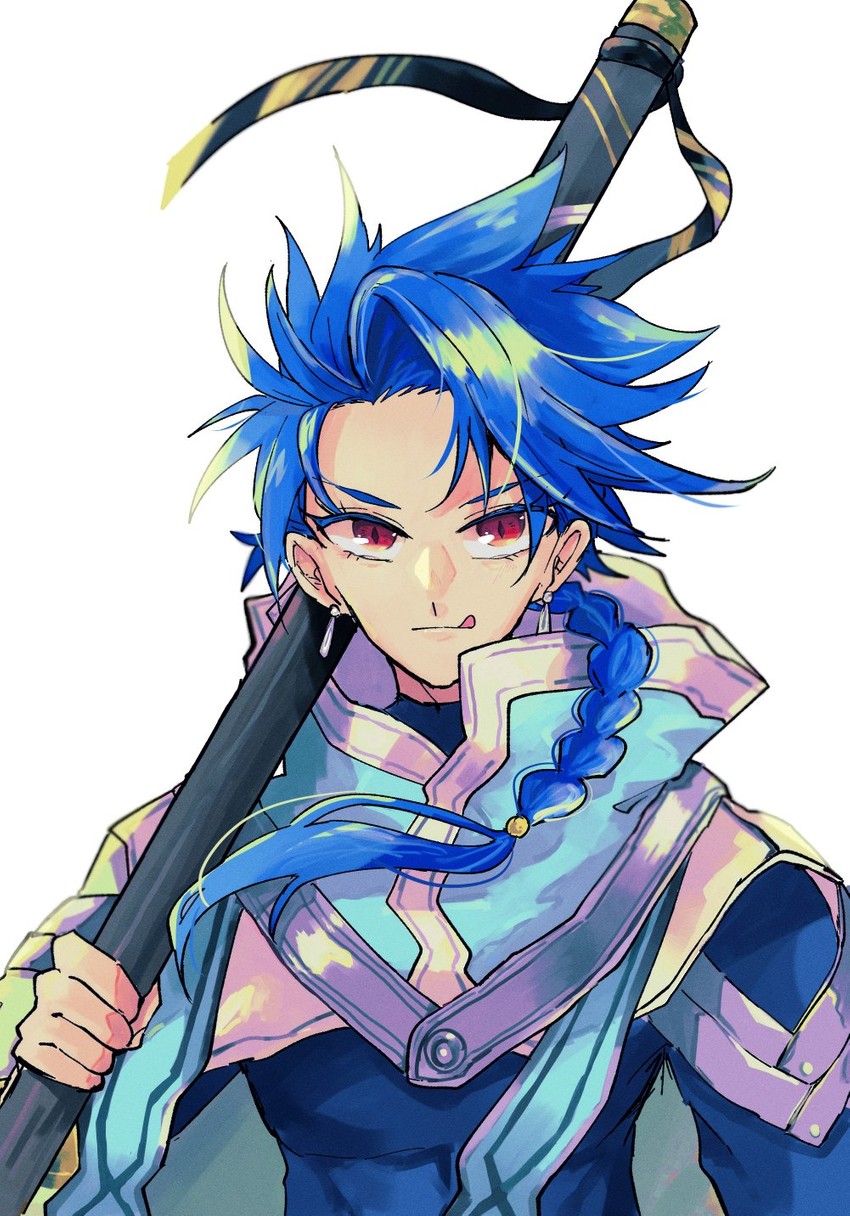 cu chulainn and setanta (fate and 2 more) drawn by haji_(fhj1896)