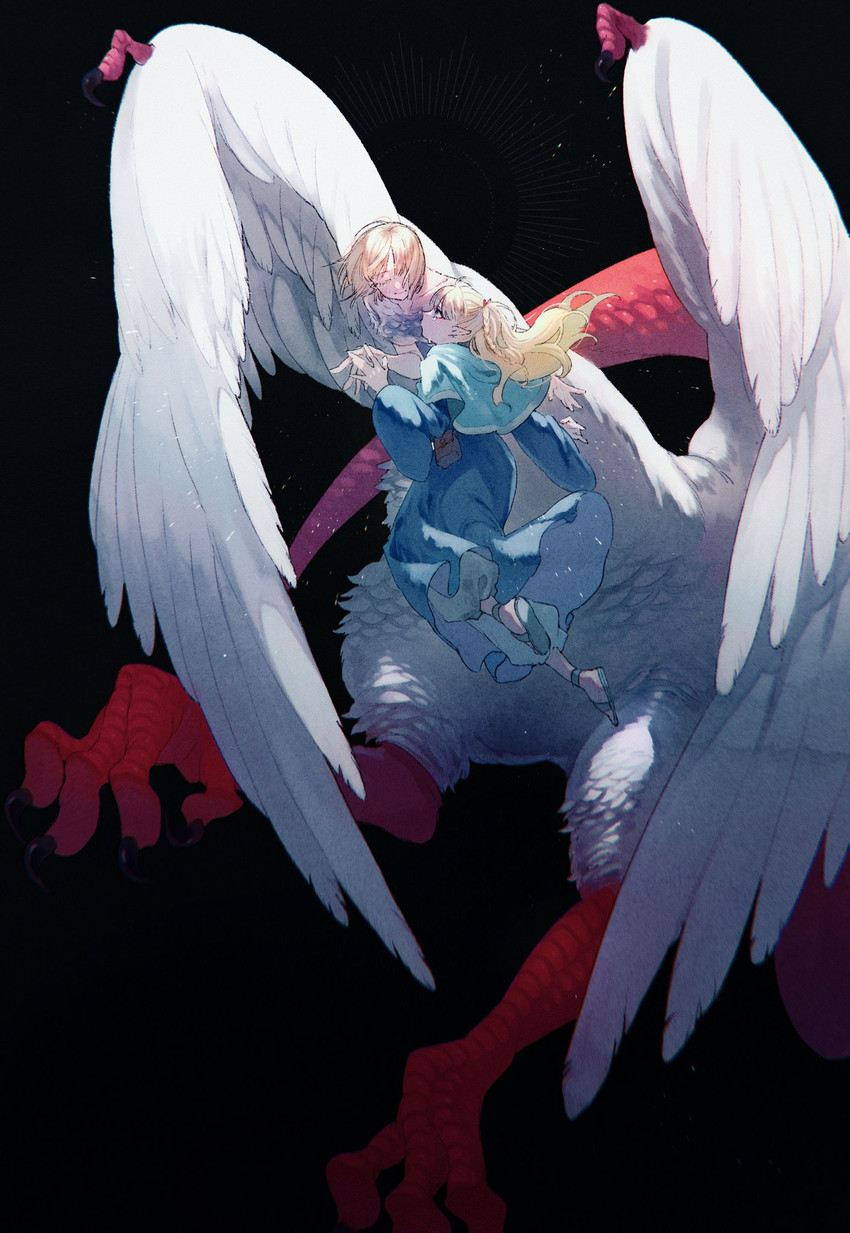 marcille donato and falin touden (dungeon meshi) drawn by mukai_nemui