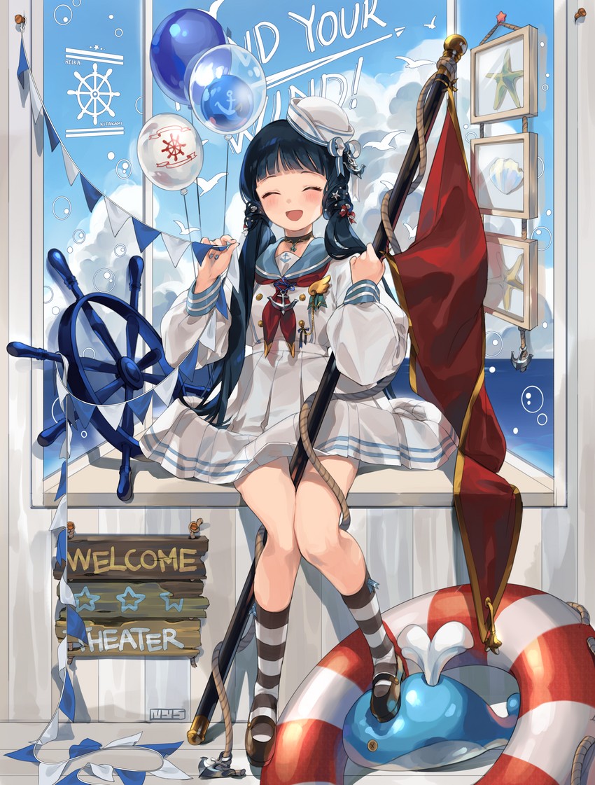 kitakami reika (idolmaster and 1 more) drawn by nys