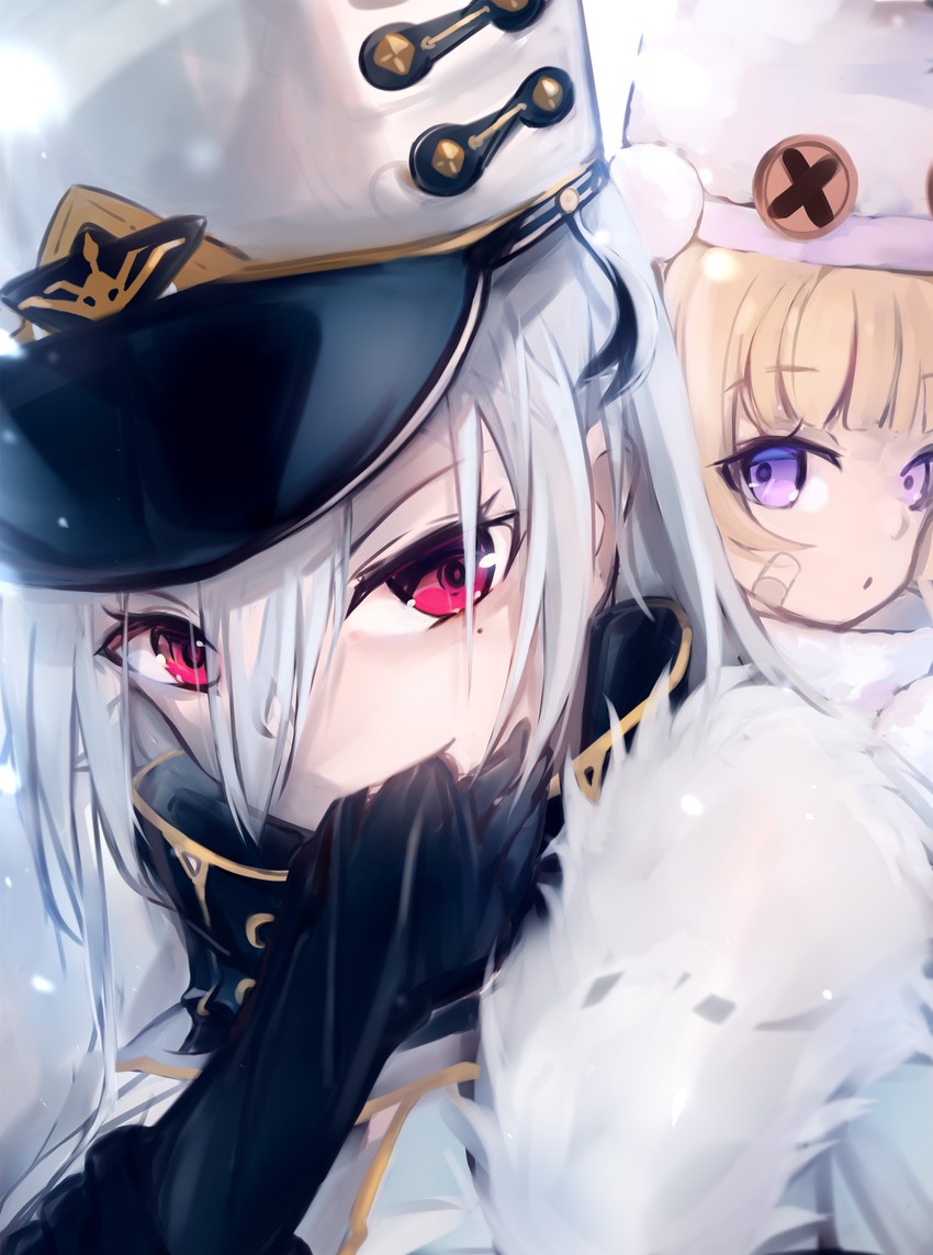 sovetskaya rossiya and grozny (azur lane) drawn by shika_(shika0)