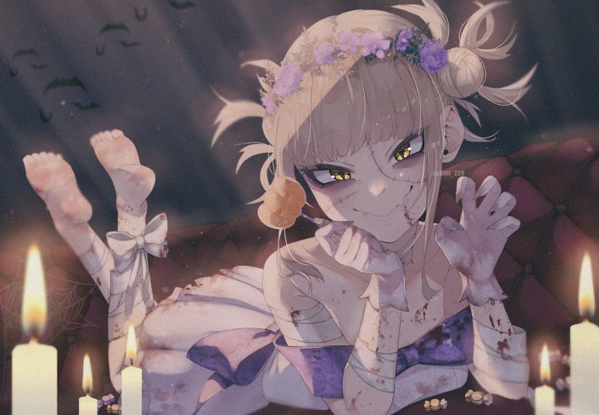 toga himiko (boku no hero academia) drawn by chibi_228