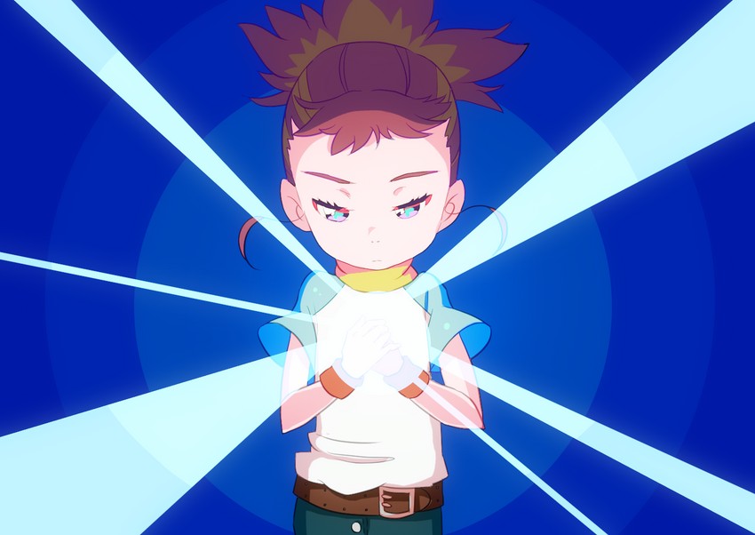 makino ruki (digimon and 1 more) drawn by shinbiko
