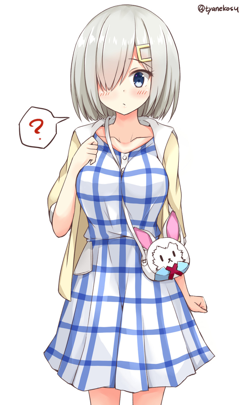 mash kyrielight, hamakaze, and fou (kantai collection and 2 more) drawn by chaa_(korone-ze)