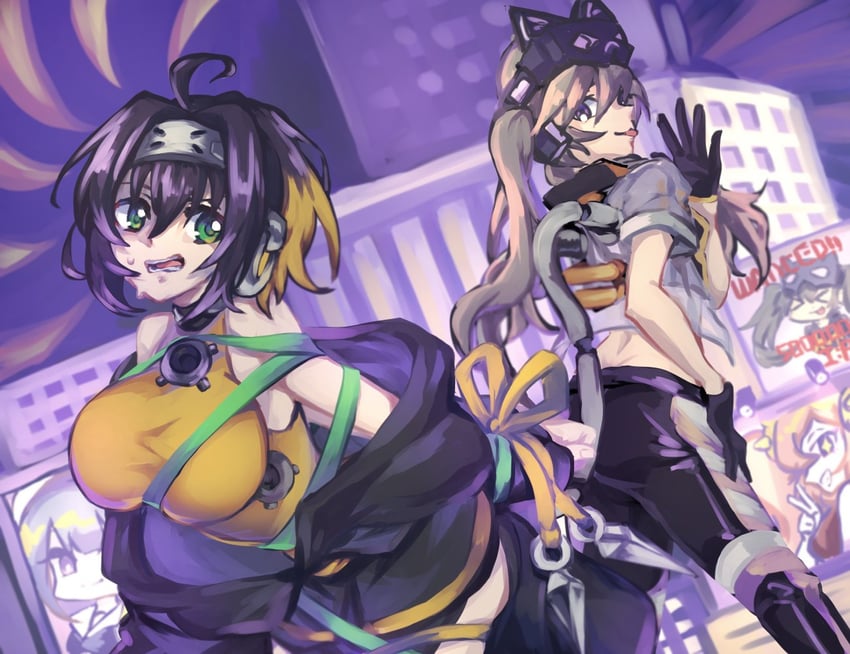 lil-la, ki-sikil, live twin lil-la, i:p masquerena, live twin ki-sikil, and 1 more (yu-gi-oh!) drawn by pipu_012