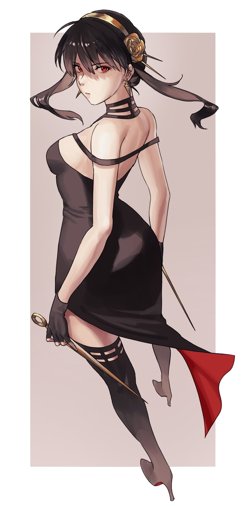 yor briar (spy x family) drawn by hanny_(uirusu_chan)