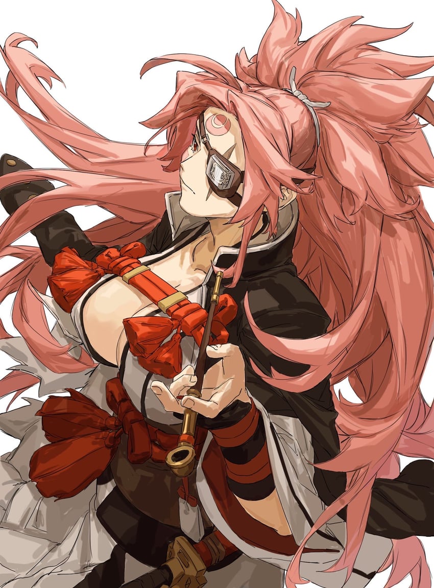 baiken (guilty gear and 1 more) drawn by amatuki