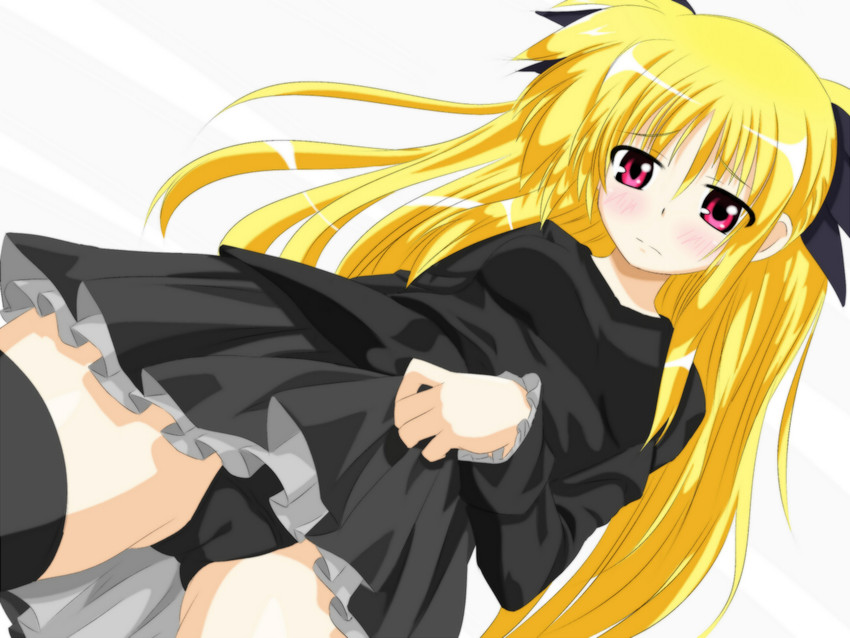 fate testarossa (lyrical nanoha and 1 more) drawn by yomi-0079