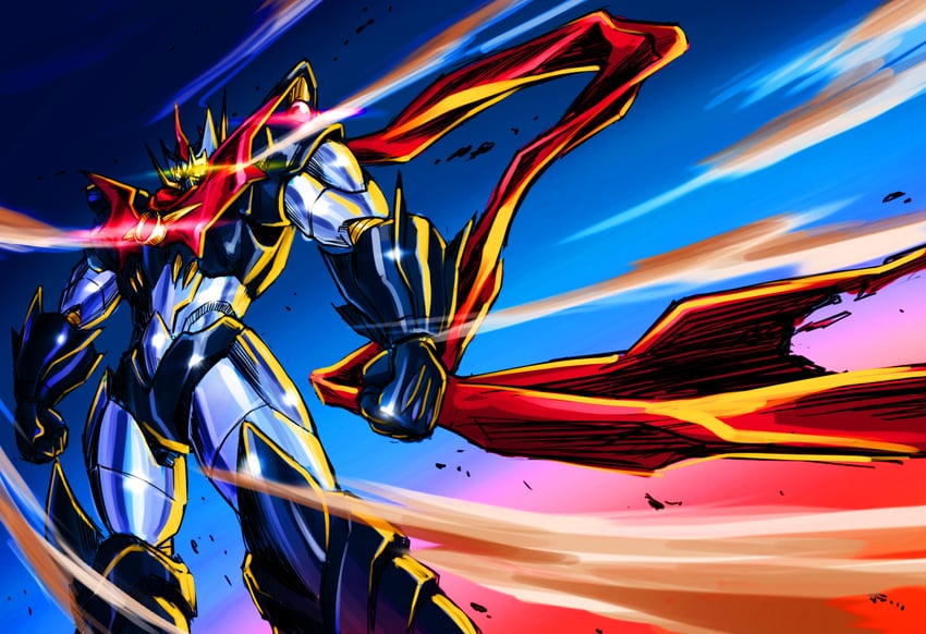 mazinkaiser and mizuki ichirou (mazinger and 1 more) drawn by nomigid