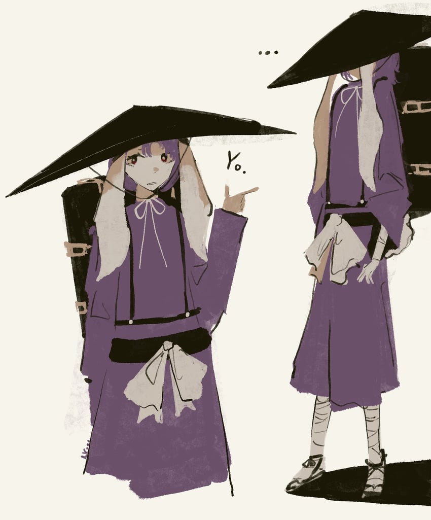 reisen udongein inaba (touhou and 1 more) drawn by llamas_yes