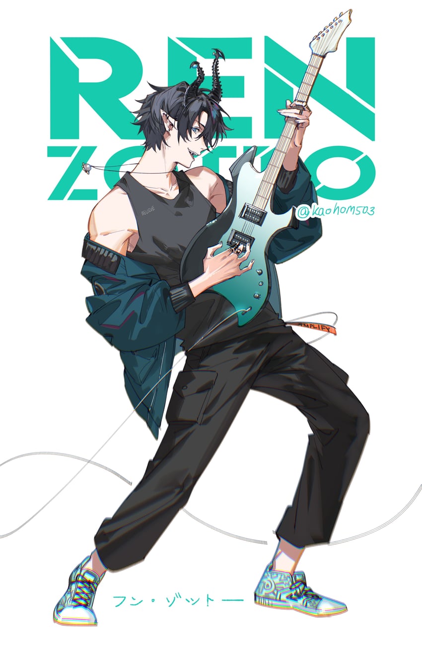 ren zotto (nijisanji and 1 more) drawn by kaohom503