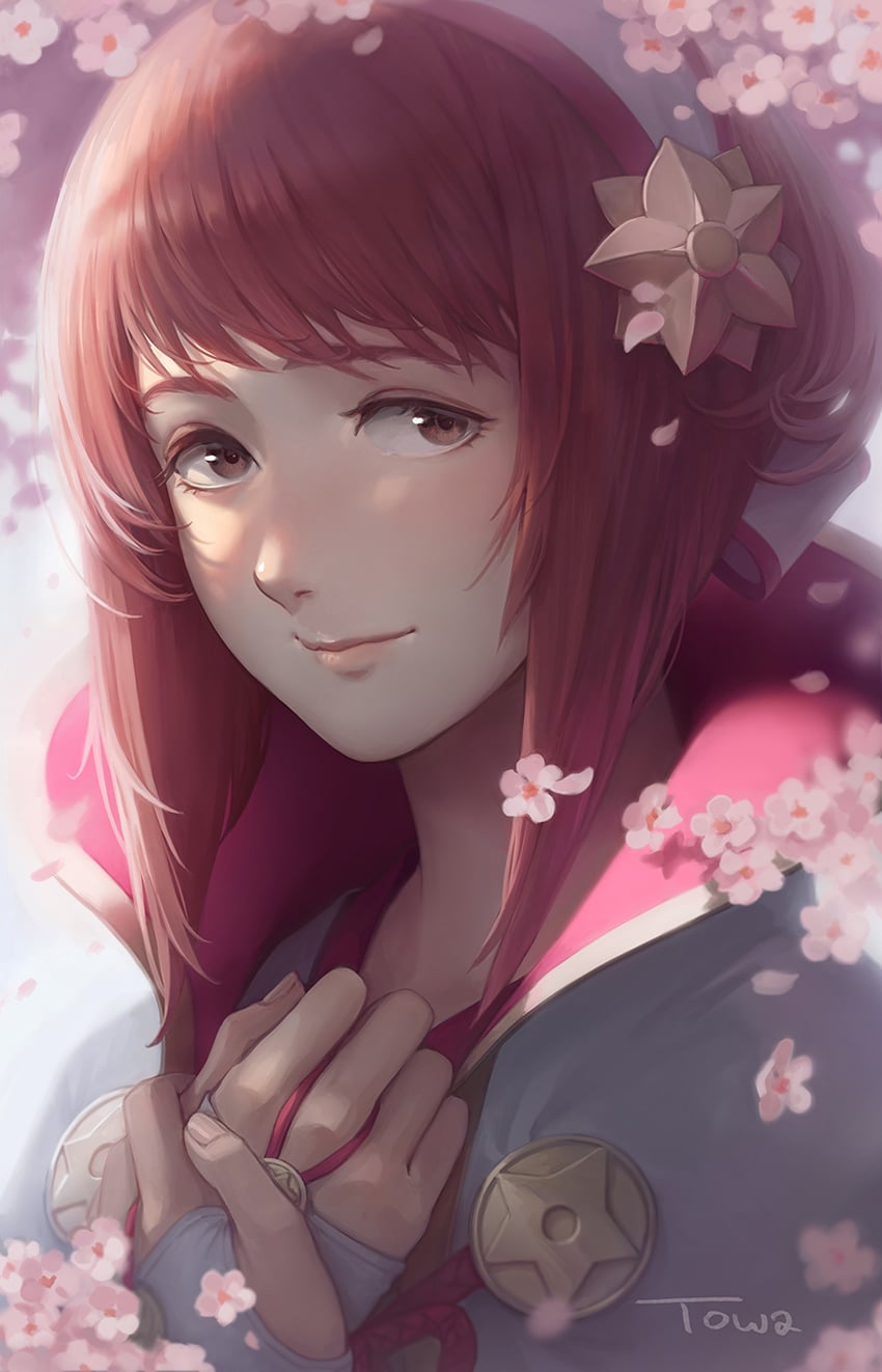 sakura (fire emblem and 1 more) drawn by kazuko_(towa)