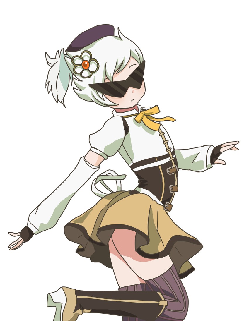 tomoe mami and dirk strider (mahou shoujo madoka magica and 1 more) drawn by sopalasopa