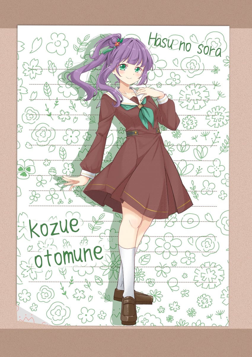 otomune kozue (love live! and 1 more) drawn by matsurugi_tsukasa