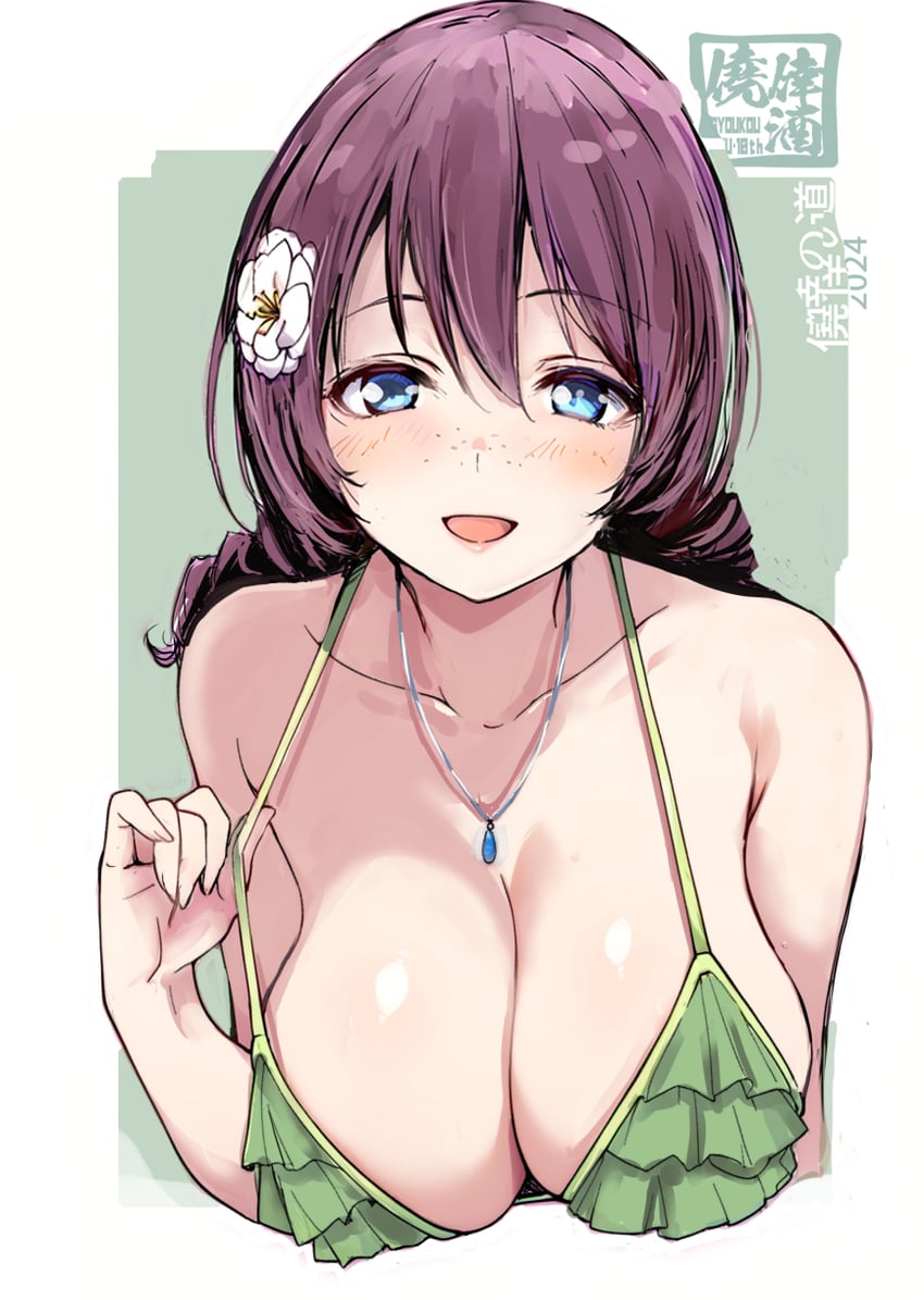 emma verde (love live! and 1 more) drawn by gengoroh
