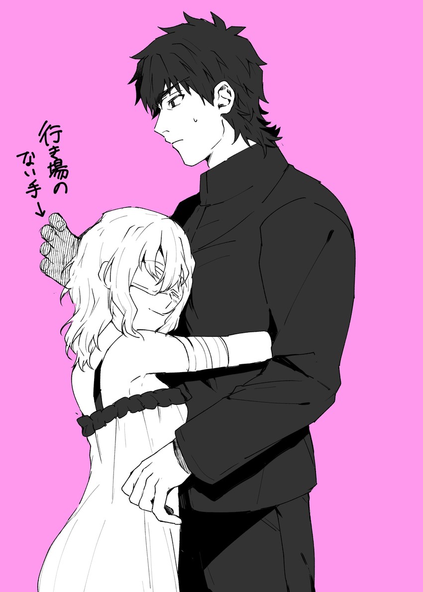 kotomine kirei and claudia hortensia (fate and 1 more) drawn by creat_(kuribeni)