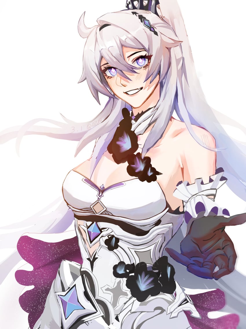 kiana kaslana (honkai and 1 more) drawn by alue_hai