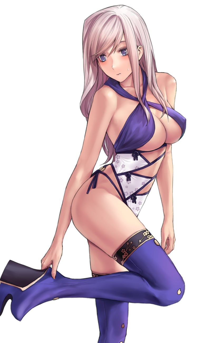 miyamoto musashi (fate and 1 more) drawn by applekun