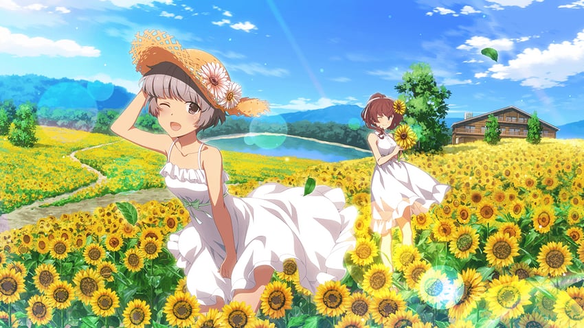 konohana suzuka and iwakura sanae (toji no miko and 1 more)