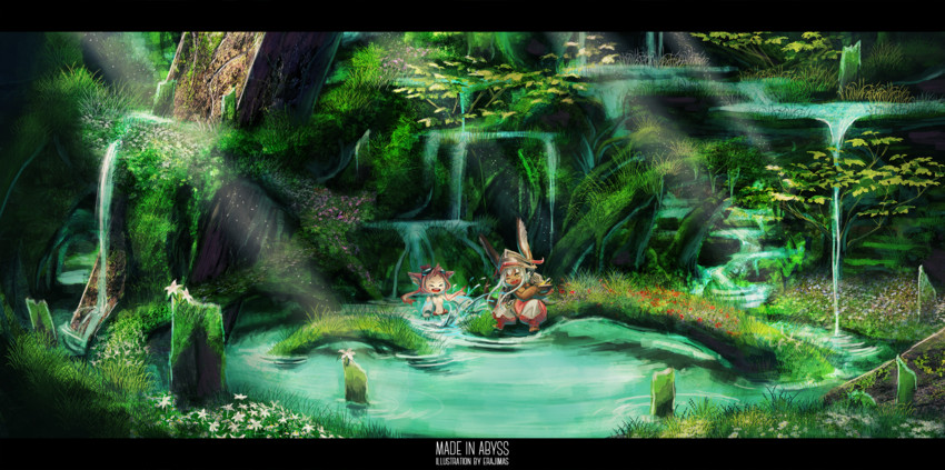 nanachi and mitty (made in abyss) drawn by samidare_(okayou)