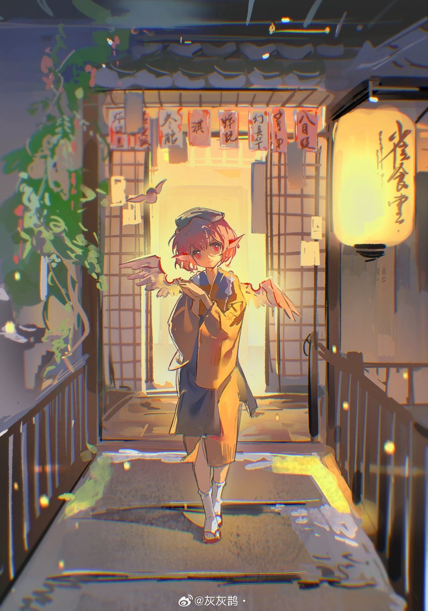 mystia lorelei and okamisty (touhou and 1 more) drawn by huihui_que