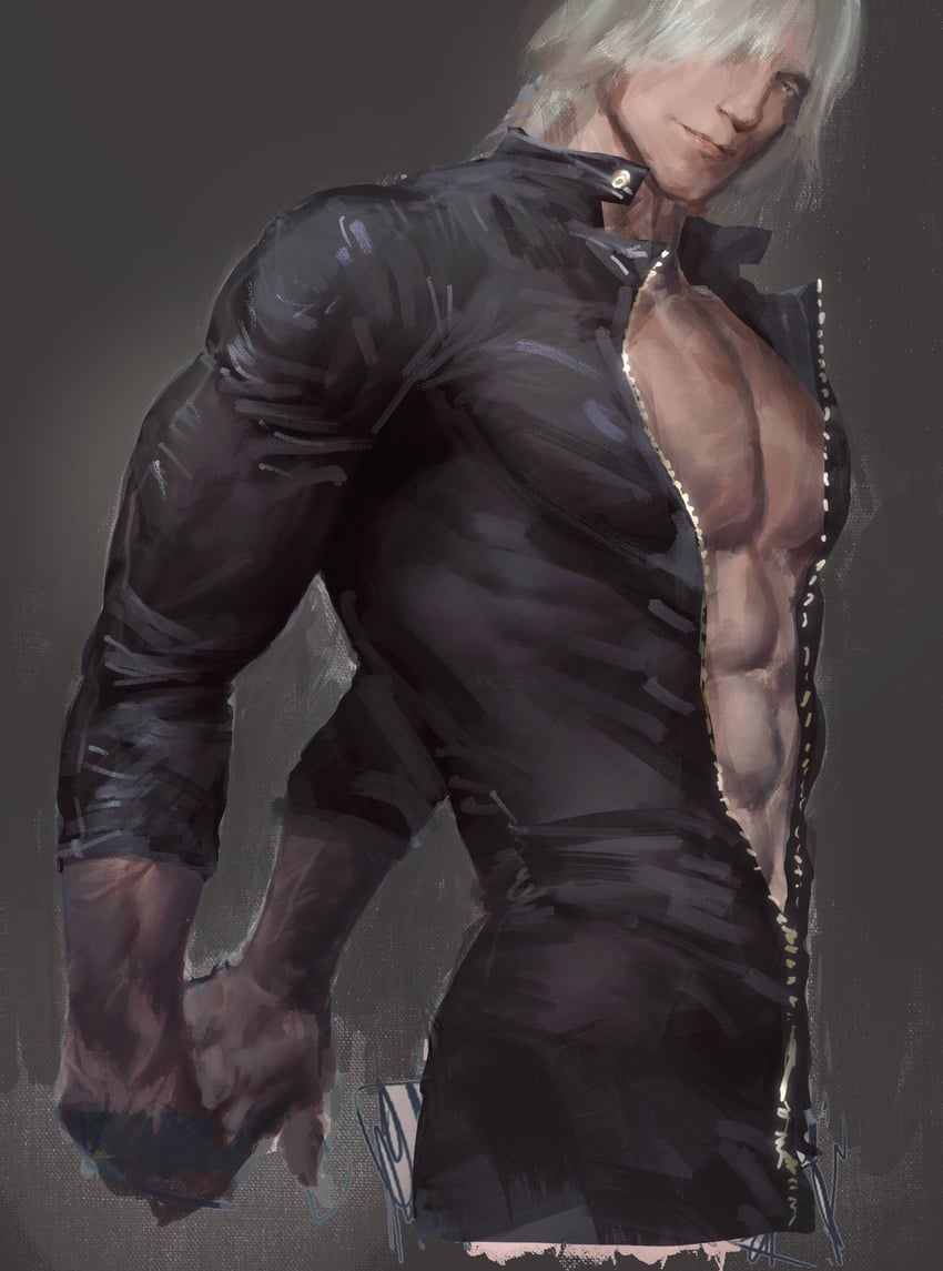 dante (devil may cry and 1 more) drawn by wenwen_0902