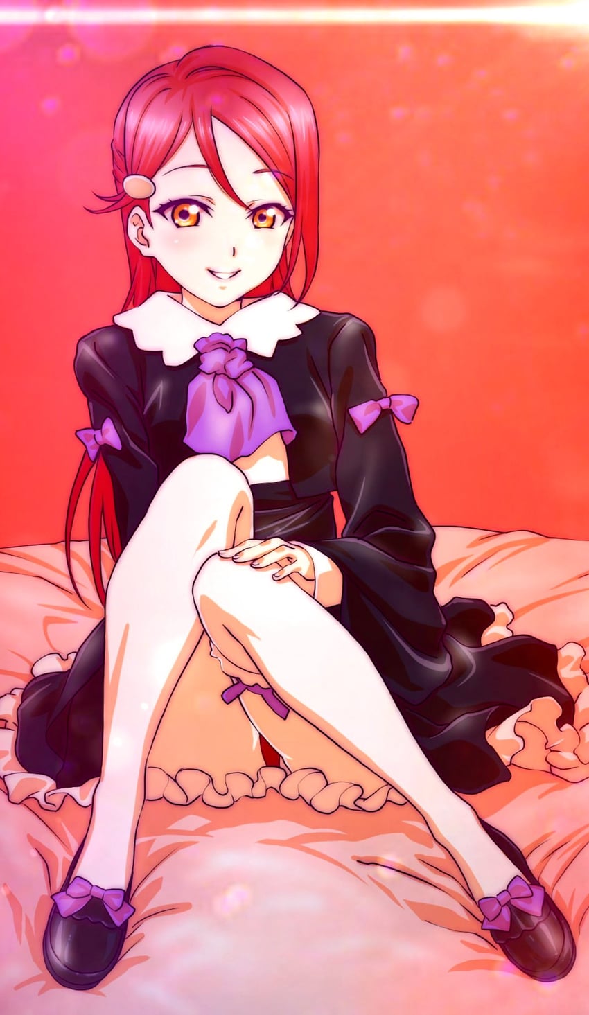 sakurauchi riko (love live! and 1 more) drawn by watanabe_yoshihiro