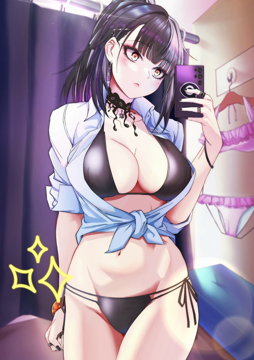 shiori novella (hololive and 1 more) drawn by tadpolejackson