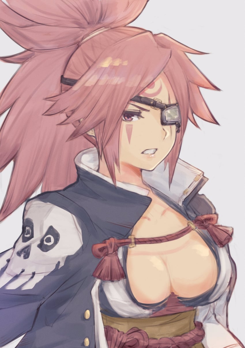 baiken (guilty gear and 1 more) drawn by levvellevvel