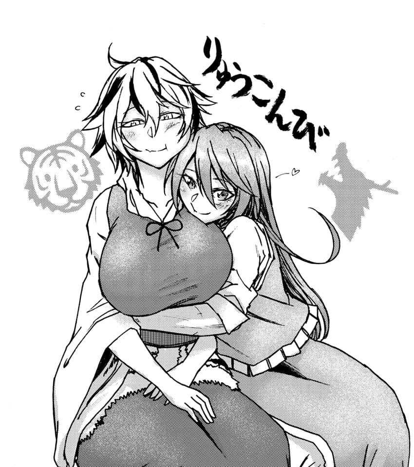 hong meiling and toramaru shou (touhou) drawn by koyubi_(littlefinger1988)