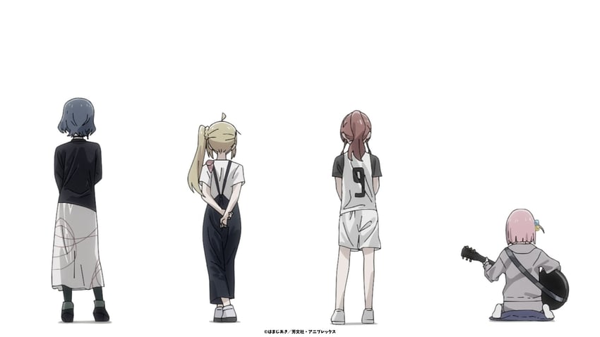 gotoh hitori, kita ikuyo, ijichi nijika, and yamada ryo (bocchi the rock!)