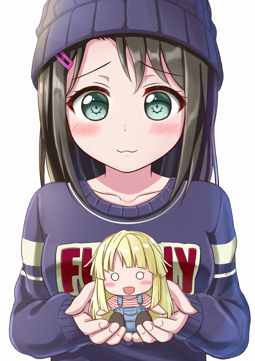 tsurumaki kokoro and okusawa misaki (bang dream!) drawn by lilium443