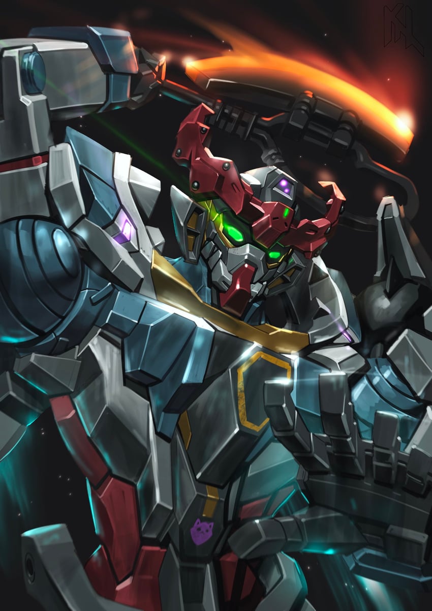 gquuuuuux (gundam and 1 more) drawn by porukima