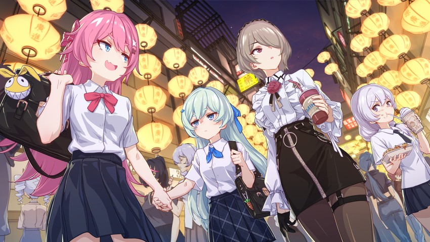kiana kaslana, raiden mei, fu hua, bronya zaychik, theresa apocalypse, and 4 more (honkai and 1 more)