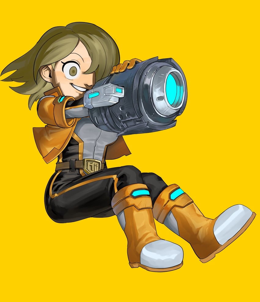 mii gunner (super smash bros.) drawn by dancho_no_mori