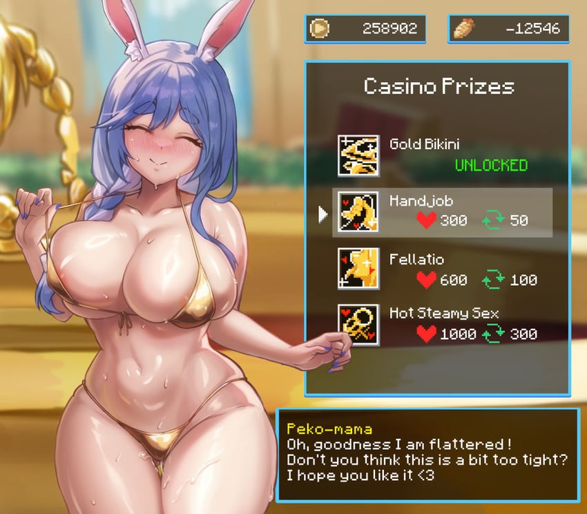 pekomama (hololive and 1 more) drawn by freeze-ex