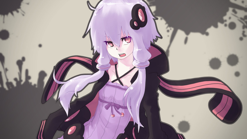 yuzuki yukari (vocaloid and 1 more) drawn by rippoutai