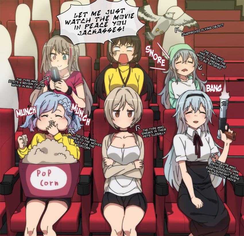 g11, ro635, spas-12, mdr, thunder, and 1 more (girls' frontline) drawn by sidarim