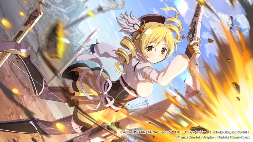 tomoe mami (mahou shoujo madoka magica and 1 more)