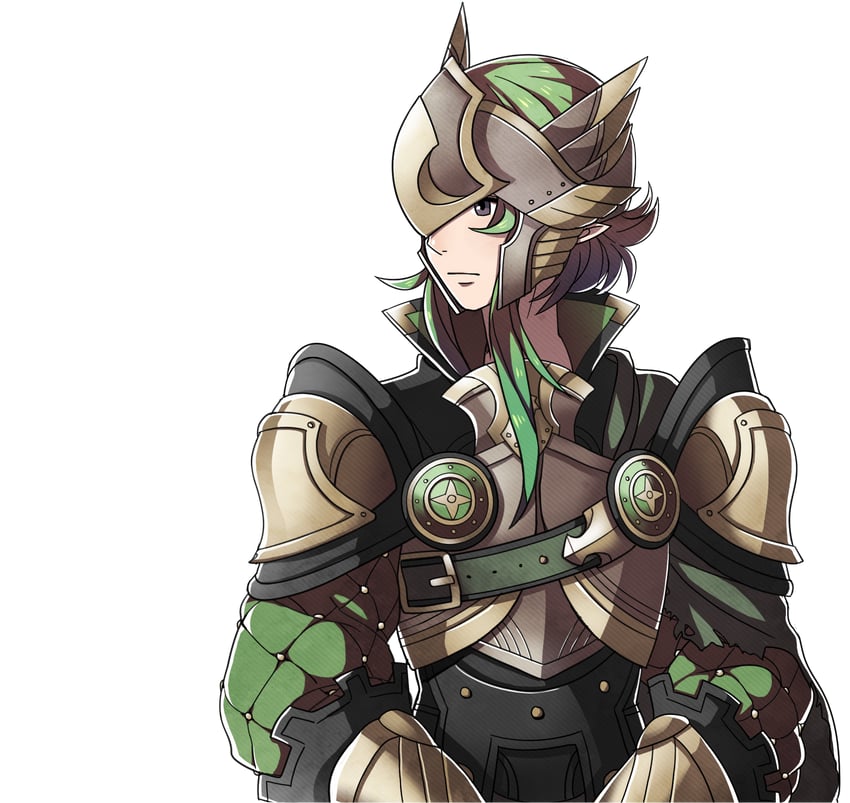 inkling player character (fire emblem and 3 more) drawn by tecchen