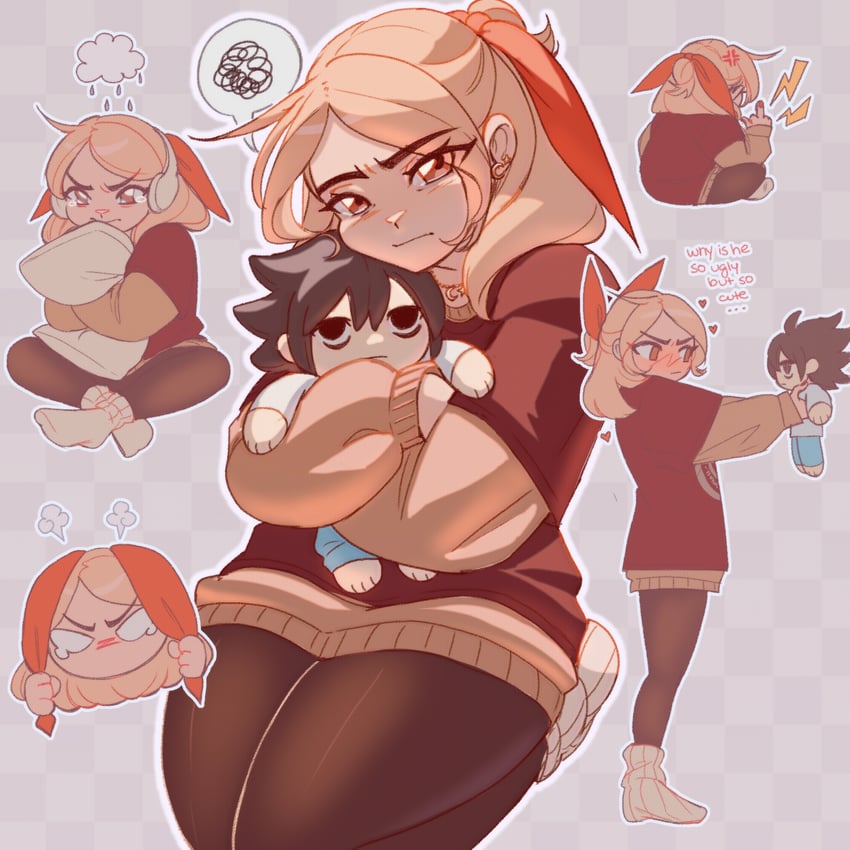 l and cudlil (original and 1 more) drawn by cudlil