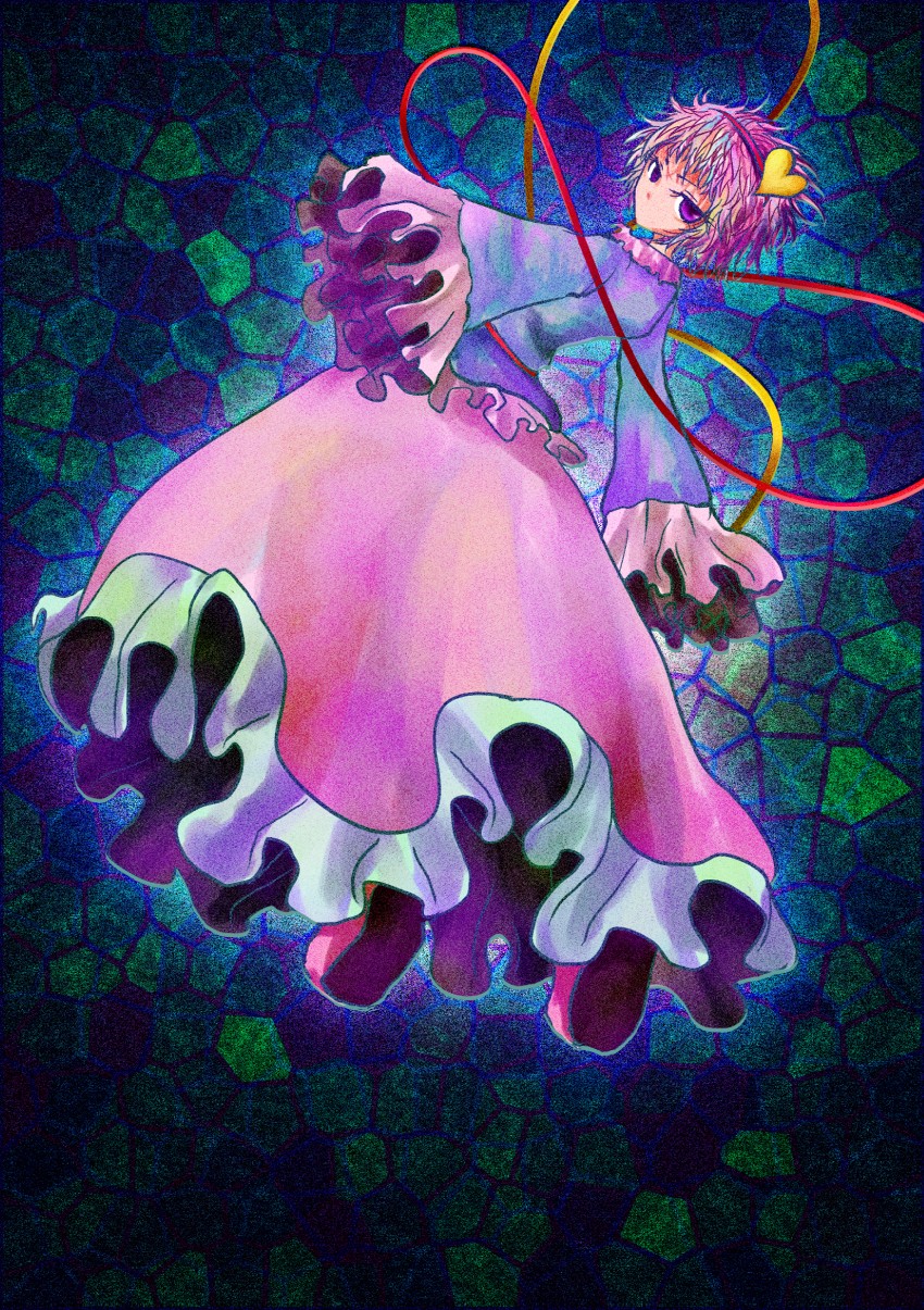 komeiji satori (touhou) drawn by sukuna-bikona_(tokoyo_no_higashi)
