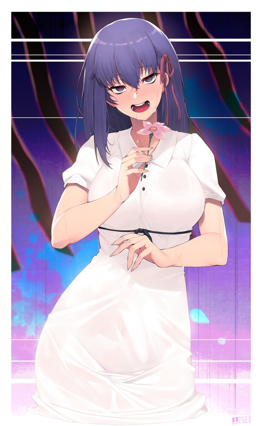 matou sakura and grail beast (fate and 2 more) drawn by jjune