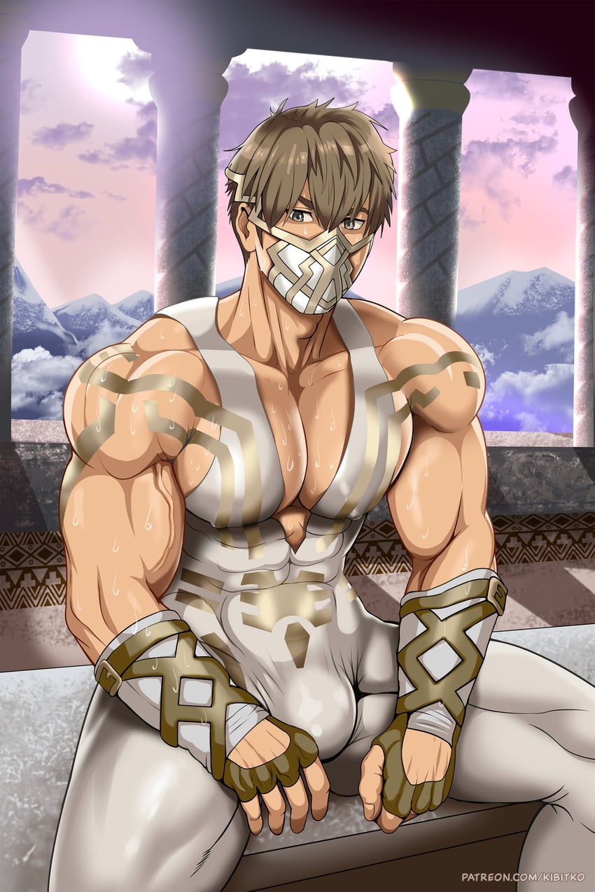 eikthyrnir (fire emblem and 1 more) drawn by kibitko