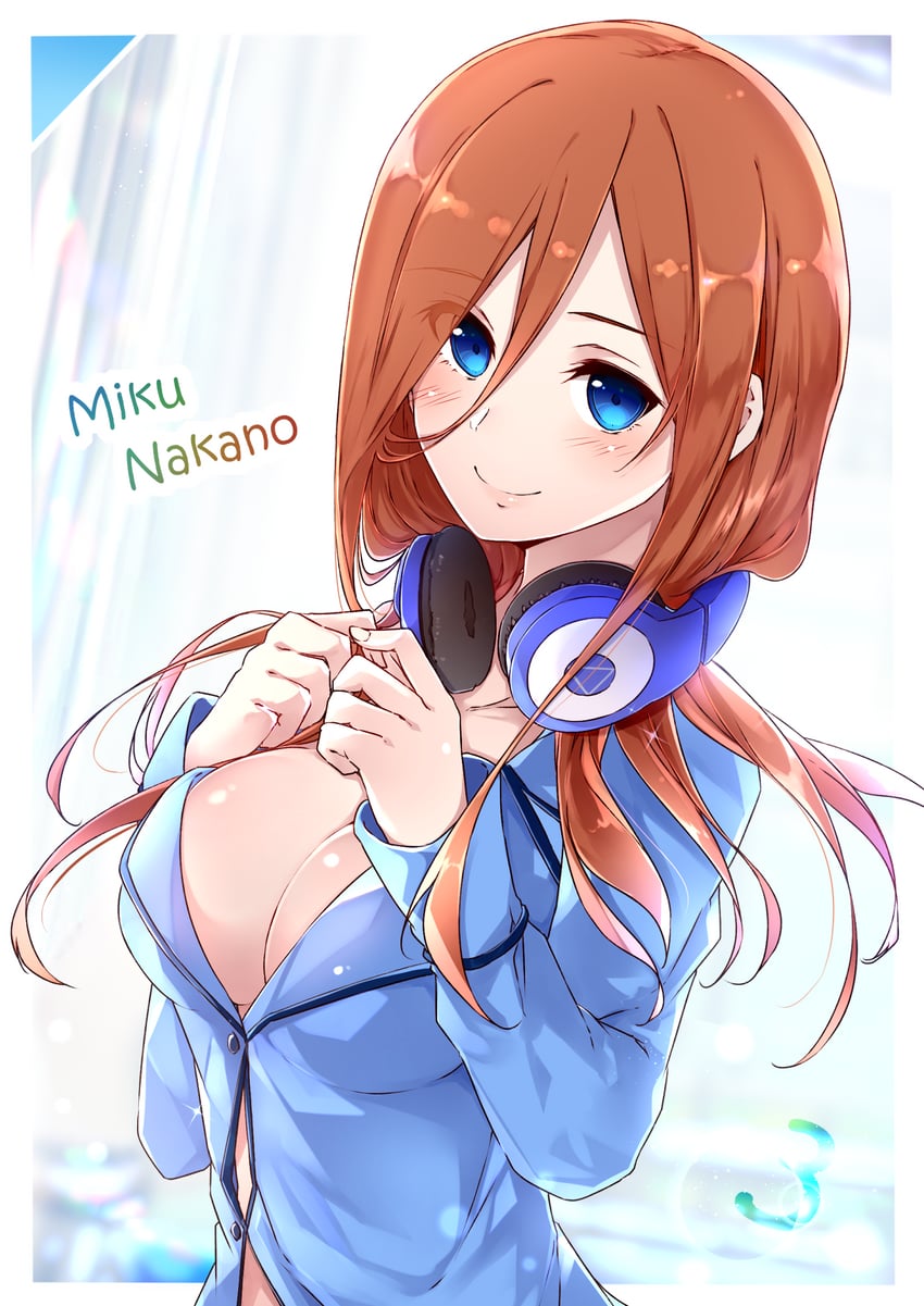 nakano miku (go-toubun no hanayome) drawn by shi-2