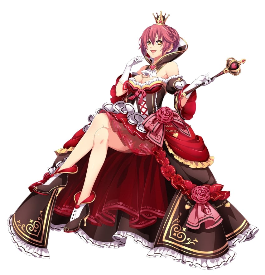 sara valestein and queen of hearts (eiyuu densetsu and 3 more)