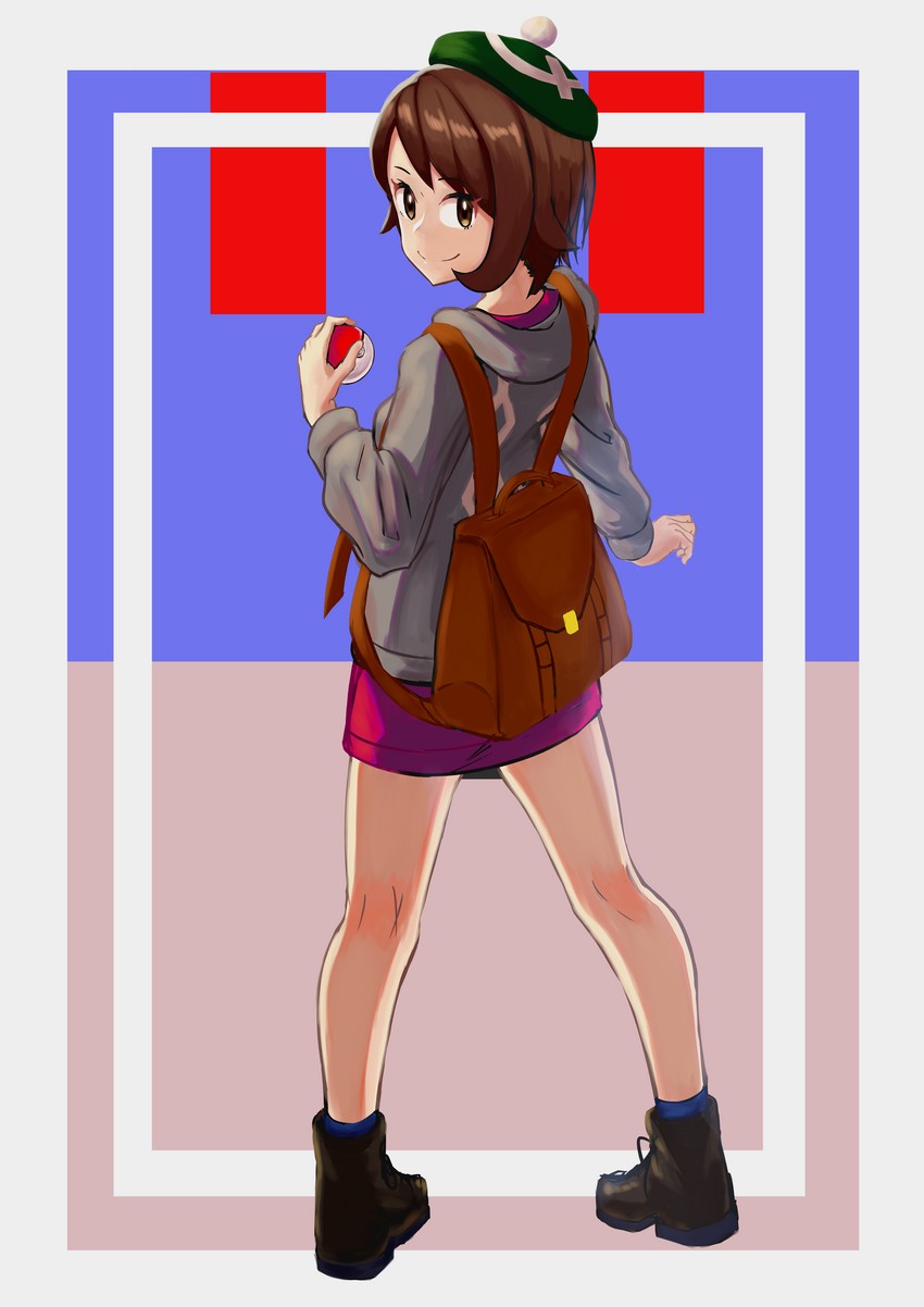 gloria (pokemon and 1 more) drawn by hitsuji_no_rice